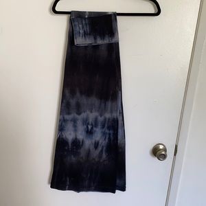 Tie dye maxi skirt